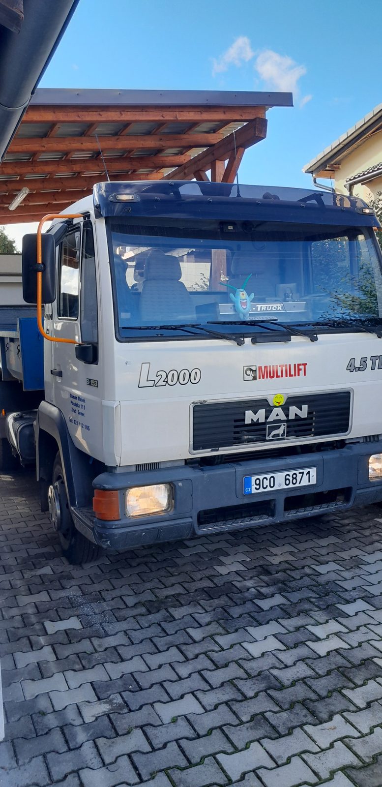 Kontejnerová doprava stavebního materiálu