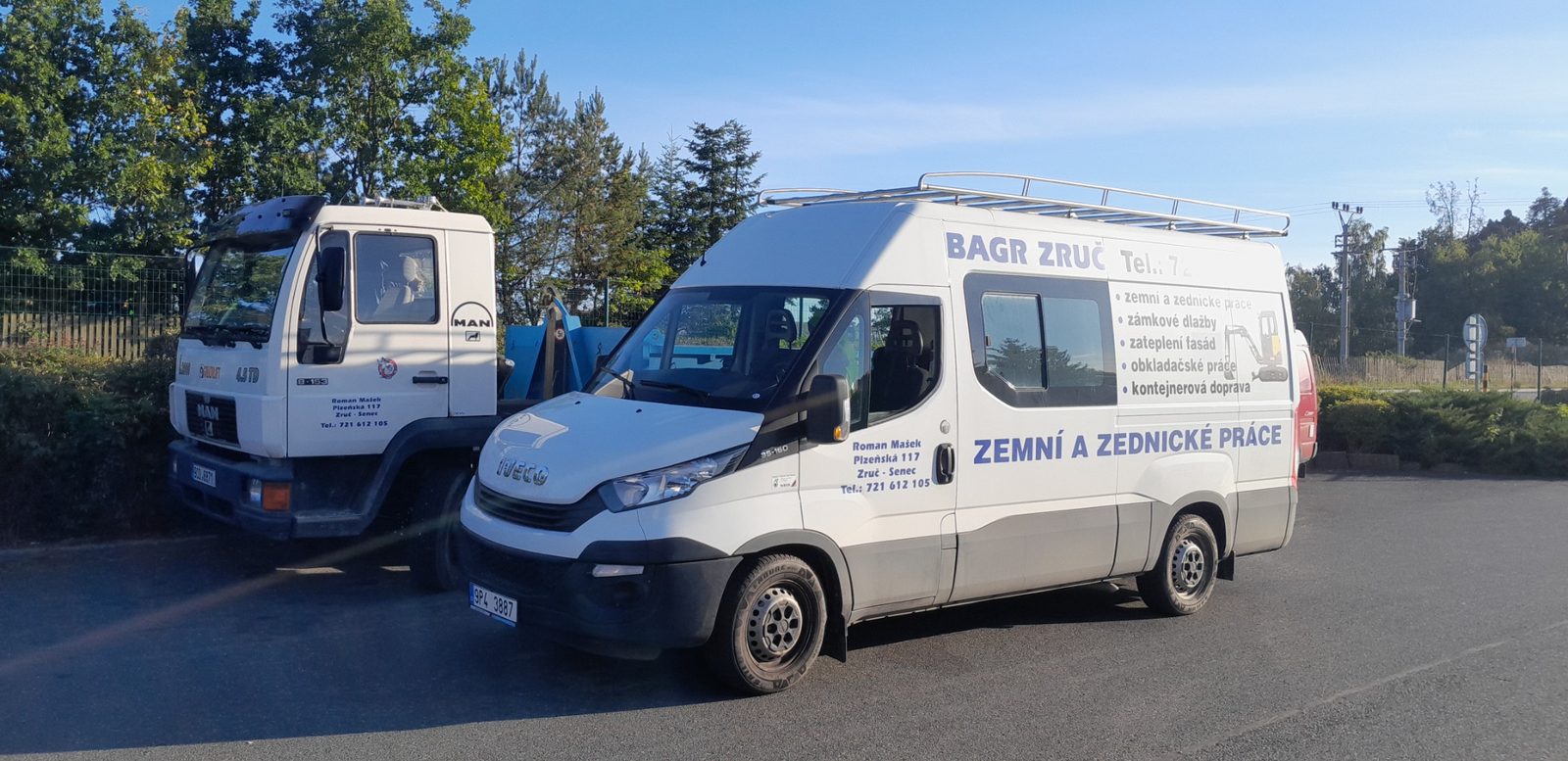 Zajištění techniky a dodávek na stavbu
